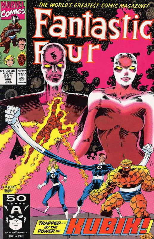 Fantastic Four (Vol. 1) #351 FN; Marvel | save on shipping - details inside