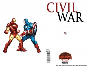 Civil War (2nd Series) #1D VF/NM ; Marvel | 1:15 Variant Ant Sized Secret Wars