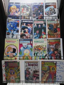 Robotech Lot of 15Diff feat. Comico Eternity Wildstorm Invids Planes Genesis ++