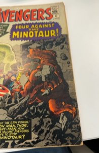 The Avengers #17 (1965)guest starring Hulk- lower grade see description