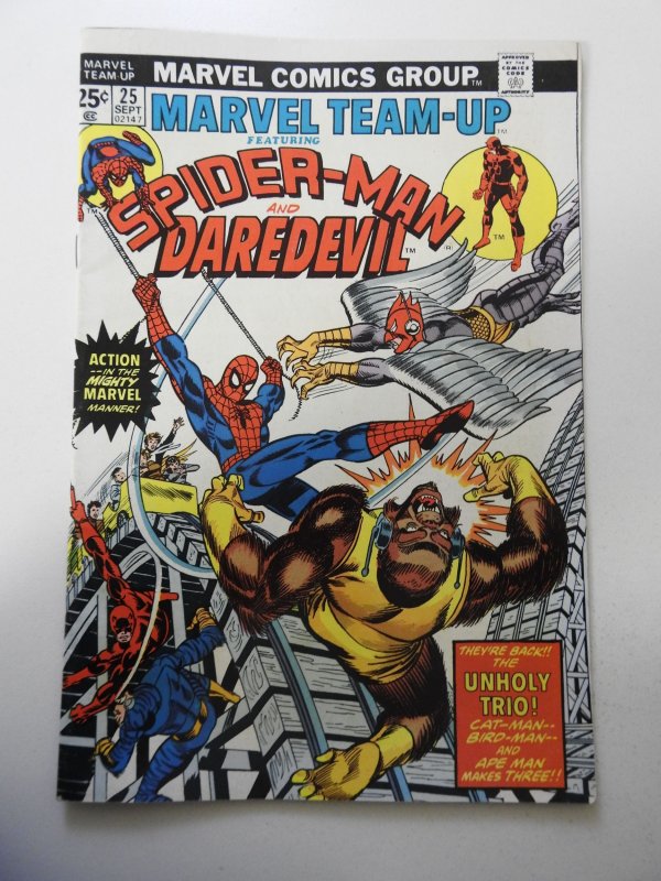 Marvel Team-Up #25 (1974) FN+ Condition MVS Intact