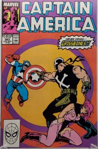 Captain America #363 (1989), Crossbones, Stan Lee era classic, NM-