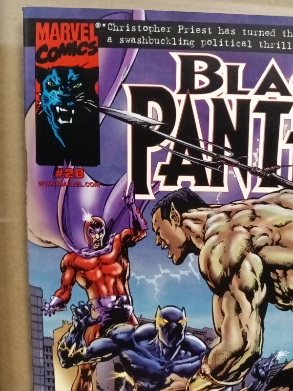 2001 Marvel Comics Black Panther #28 Namor Sub-Mariner Magneto App NM-   N172x