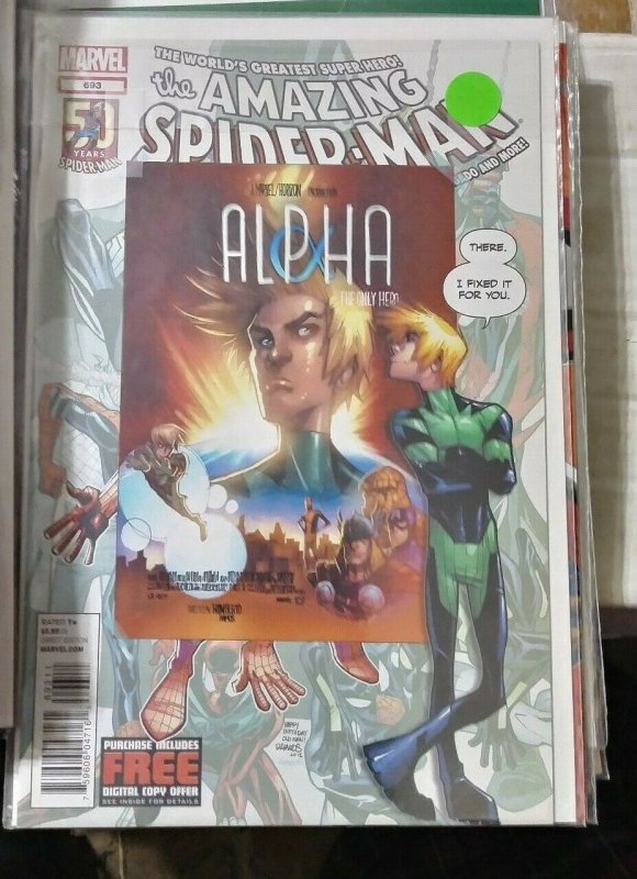 Amazing Spider-Man # 693 2013  marvel  alpha +