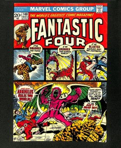 Fantastic Four #140 Origin of Annihilus!