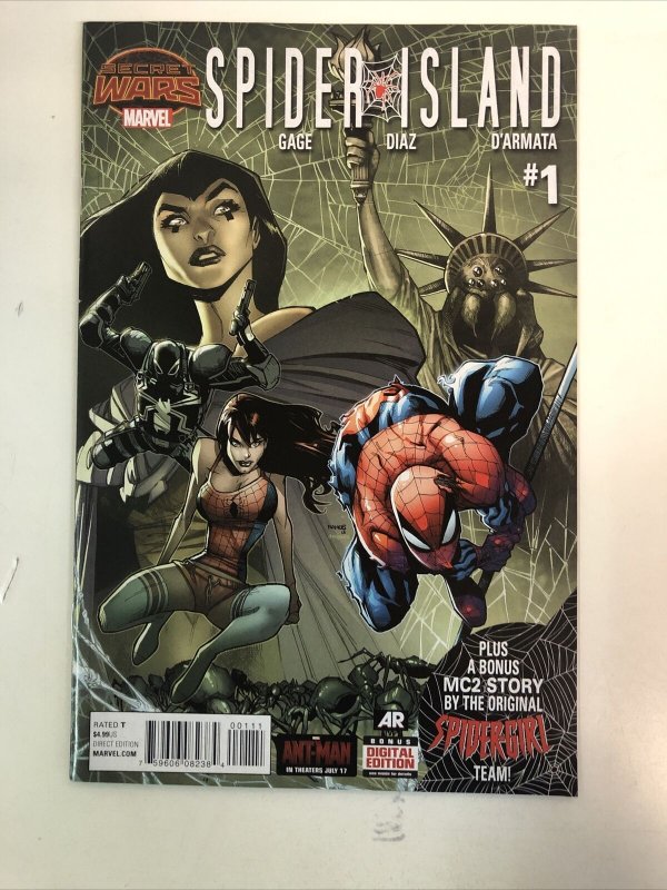 Secret Wars: Spider-Island (2015) Set # 1-2-3-4 (VF/NM) Marvel Comics