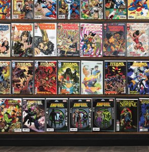 Huge Lot 140+ Comics with Action Comics, The Uncanny X-Men & More!