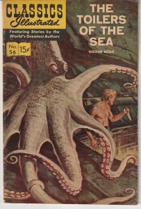 Classics Illustrated # 56  Toilers of The Sea
