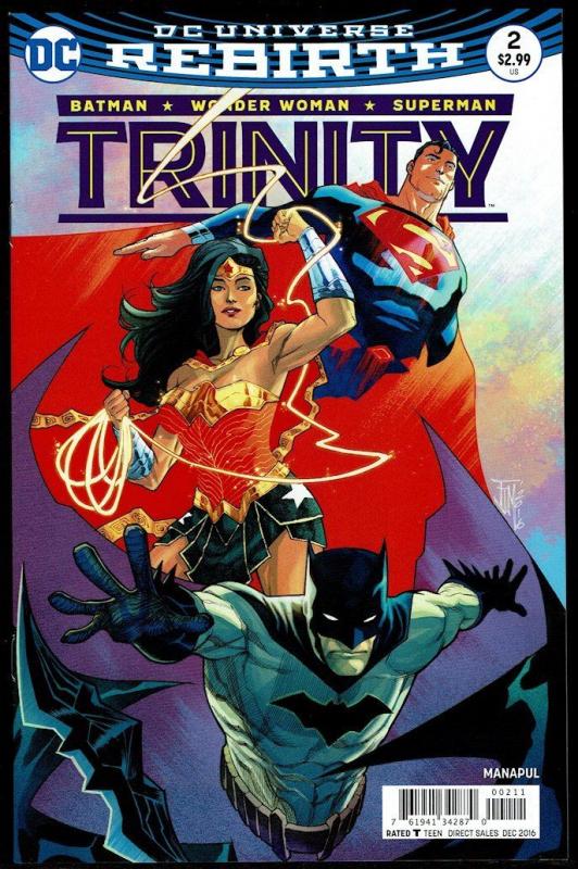 Lot of 12: Trinity 1-11, Annual 1 (Rebirth 2016, DC) All NM or Better