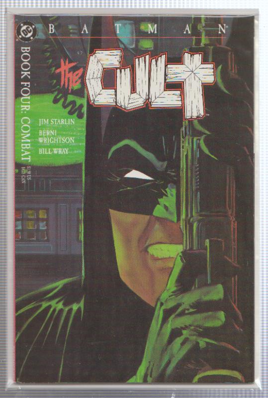 BATMAN - THE CULT - BOOK #4 - COMBAT - DC COMICS - TPB - BAGGED,& BOARDED