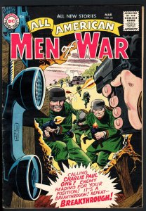 All-American Men Of War #43 1957-DC Silver Age War comic VF-