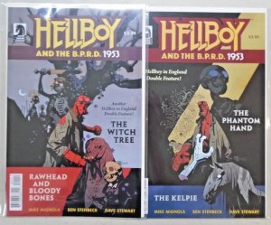 *Hellboy + BPRD v2 (2015, Dark Horse) Witch Tree and Phantom Hand. 2 HG Books!
