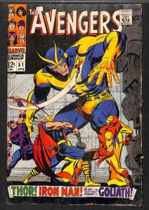 Avengers #51 Very Low Grade