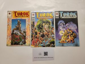 3 Turok Dinosaur Hunter Valiant Comic Books #1 2 4 44 TJ7