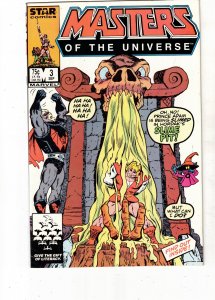 Masters of the Universe #3 High-Grade NM- Adam Slimed! Lynchburg CERTIFICATE Wow