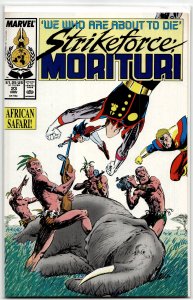 Strikeforce: Morituri #23 (1988) Strikeforce: Morituri