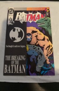 Batman #497 (1993)the breaking of Batman /Bane
