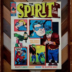 THE SPIRIT #13-14 VF (Warren Magazine 1976) Set Of 2 Classic WILL EISNER stories