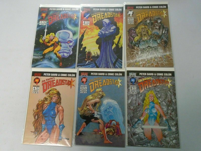 Dreadstar set #1-6 8.0 VF (1994 Malibu)