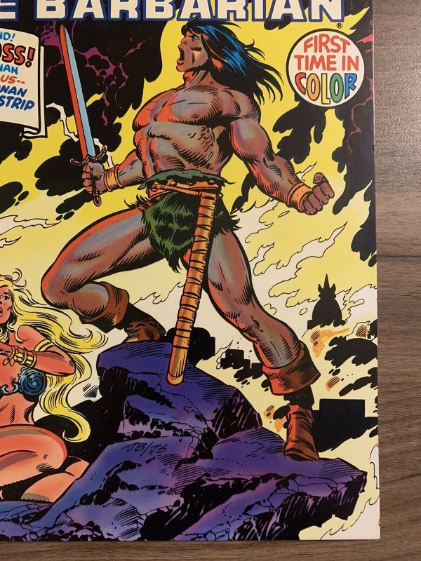 MARVEL Treasury Edition #23 VF CONAN The BARBARIAN Barry Windsor-Smith 1979 BWS