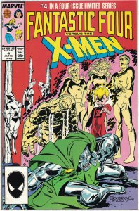 Fantastic Four vs. X-Men #4 (1987) - Direct Edition