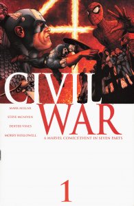 Civil War #1  (2006) Captain America