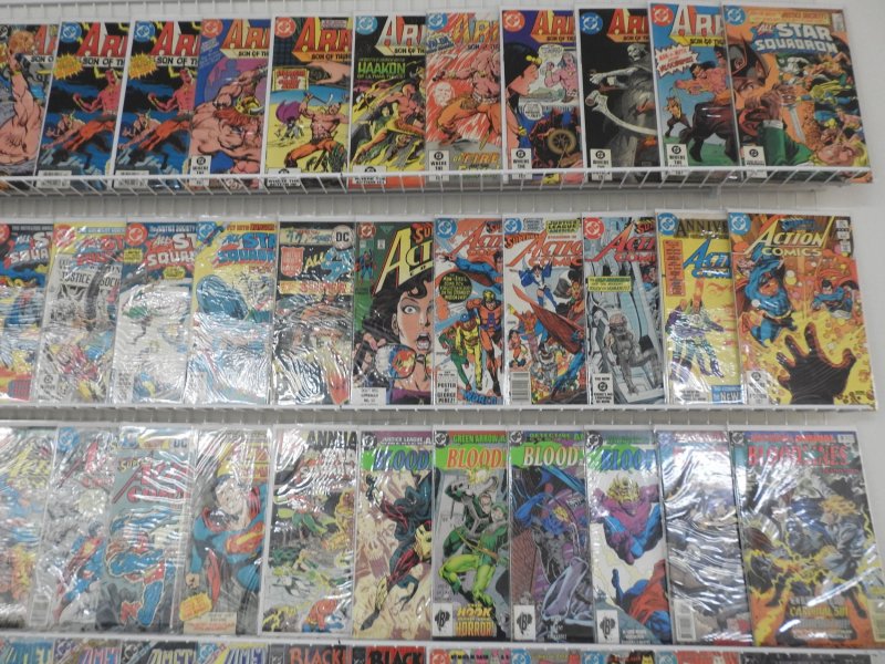 Huge Lot 120+ Comics W/ Superman,  All-Star Squadron, Arak+ Avg Fine/VF Cond!!
