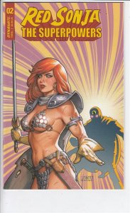 RED SONJA THE SUPERPOWERS (2020 DYNAMITE) #2 VARIANT CVR B LINSNER