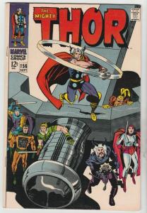 Thor #156 The Mighty strict VF/NM 9.0 High-Grade   Appear - Mangog    Richmond 