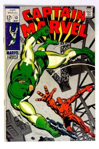 Captain Marvel #13 (1969) VG