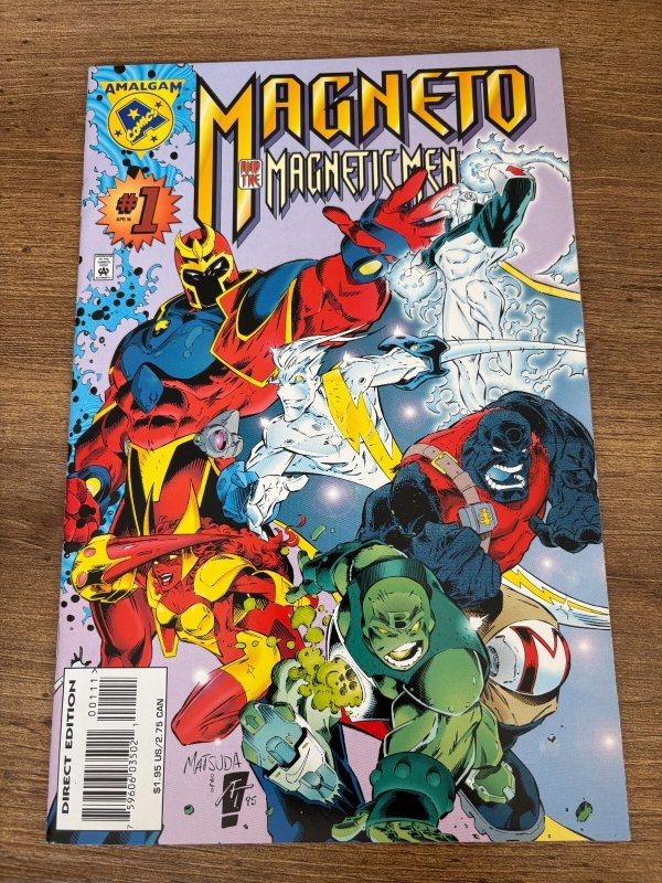 Magneto & The Magnetic Men # 1 NM Amalgam DC / Marvel Comic Book 14 J388