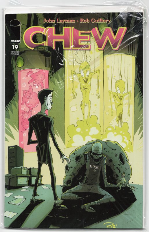 Chew #19 San Diego Comic Con Cover (2011) Chow Chu