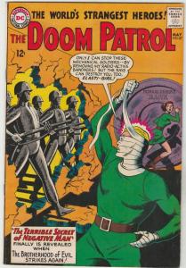 Doom Patrol #87 (May-64) VF+ High-Grade The Chief, Negative Man, Elasti-Woman...