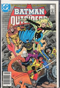 Batman and the Outsiders #7 (1984) Batman and the Outsiders