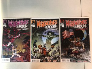 Werewolves On The Moon Vs. Versus Vampires (2009) #1 2 3 (VF/NM) Complete Set