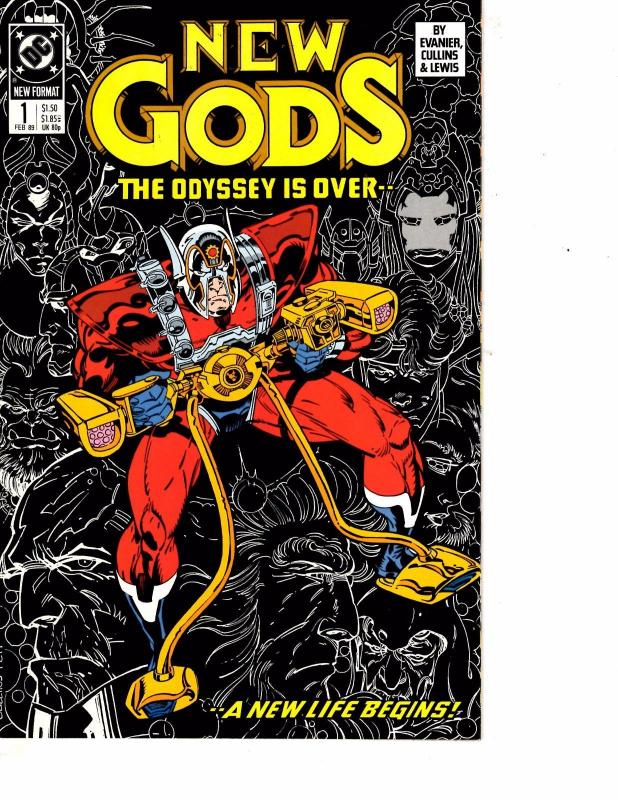 Lot Of 2 DC Comic Books New Gods #1 and Starman #1 Batman Superman   ON6