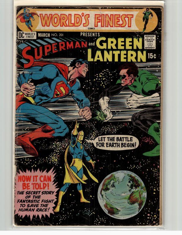 World's Finest Comics #201 (1971) Green Lantern