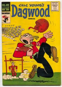 Dagwood #60 1955- football cover- VF+