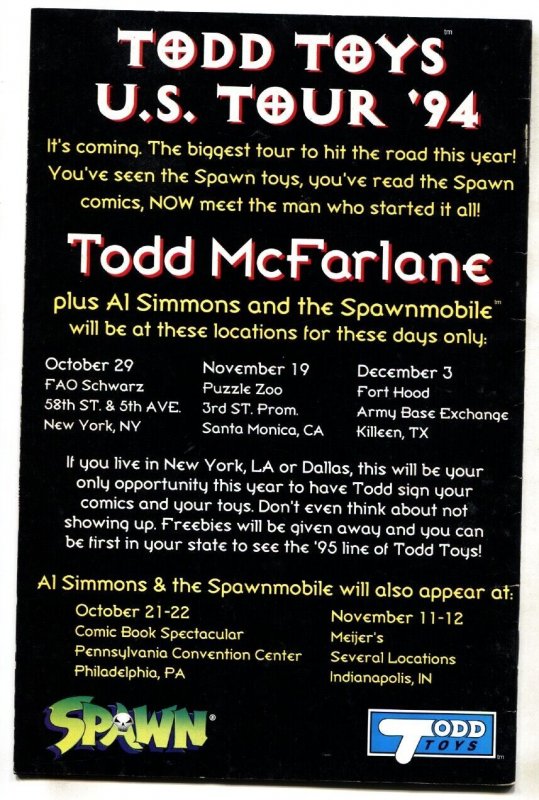 SPAWN #25--1994--cool issue--comic book--Image