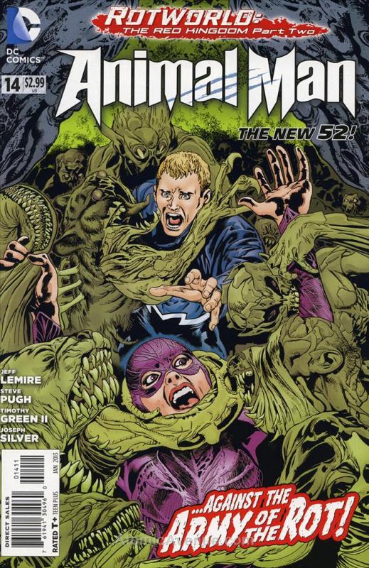 Animal Man (2nd Series) #14 VF/NM ; DC | New 52 Rotworld 2 Jeff Lemire