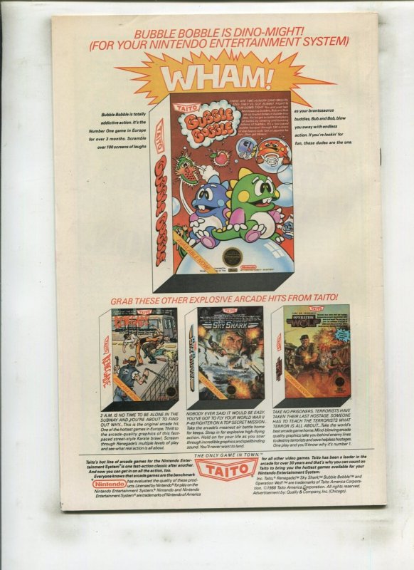 DAREDEVIL #264 (9.2) STEVE LIGHTLE COVER, THE OWL!! 1989