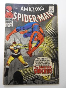 The Amazing Spider-Man #46 (1967) GD/VG Condition 1st Appearance of the Shocker!