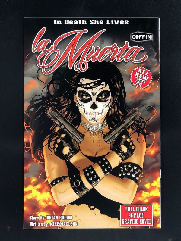 Lady Death: Damnation Game Preview #1 (2015) Signed Raw Edition