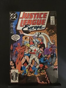 Justice League Europe #3 Direct Edition (1989)