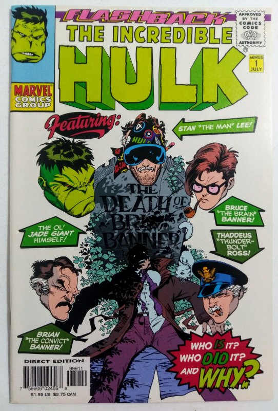 The Incredible Hulk #-1 (1997) 1¢ Auction Event! No Resv! See More!!!