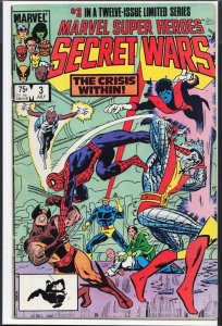 Marvel Super Heroes Secret Wars #3 (1984) [Key Issue]