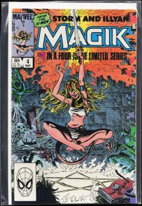Magik (Storm and Illyana Limited Series) #4 (1984) Magik [Key Issue]