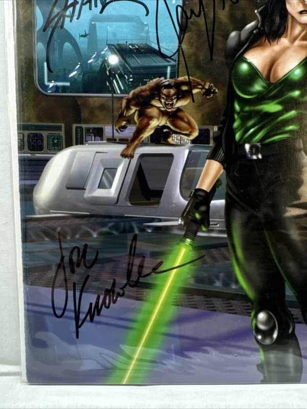 Eye of the Storm #3 VF/NM; Rival | SIGNED