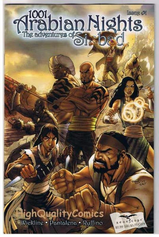 1001 ARABIAN NIGHTS #0 1 2 3 4 5, Sinbad, Zenescope, Grimm Fairy Tales, B, 0-5