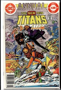The New Teen Titans Annual #1 (1982) Teen Titans